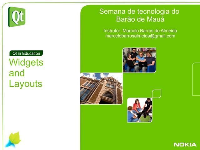 Treinamento Qt básico - aula III