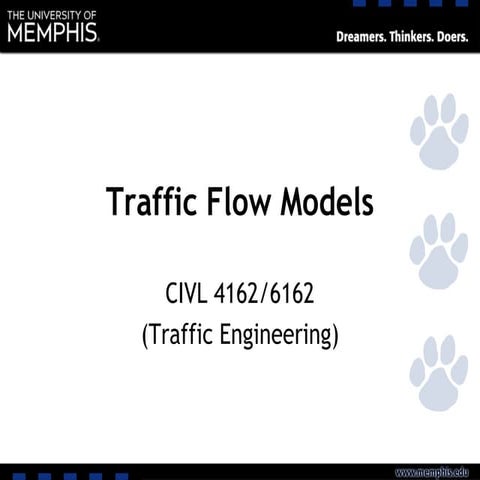 L3 Traffic Flow Models