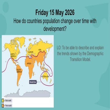 12 matu the demographic transition | PPTX