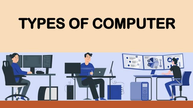 Classification of Computer according to their size | PPTX | Desktops ...