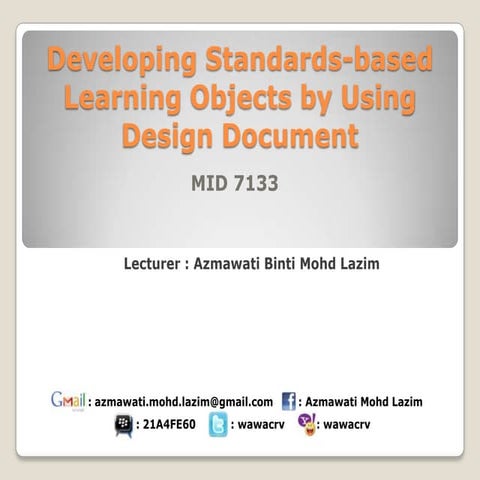LORI (Learning Object Review Instrument) | PDF