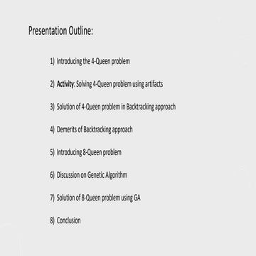 Genetic Algorithm Artificial Intelligence