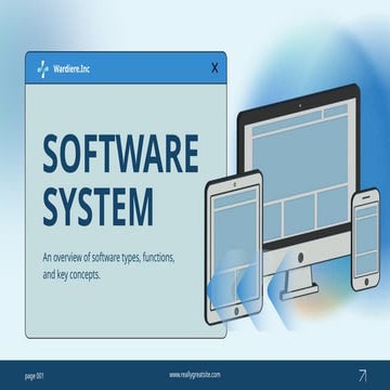 Comprehensive Overview of Software Types, Functions, and Key Concepts ...