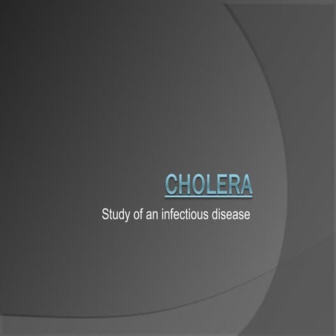 Cholera