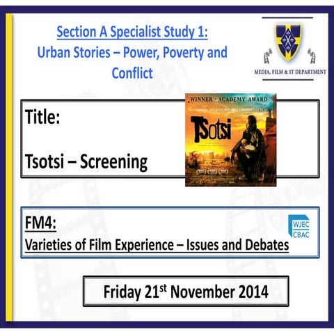 L5  l6 - 'tsotsi' screening