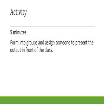 Development of A Business Plan - Identifying a Market Problem