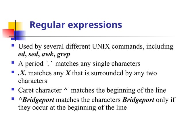 L5_regular expression command for linux unix