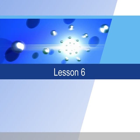 lesson six characters