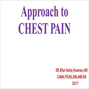 L 6.approach to chest pain