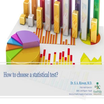 Choosing a statistical test