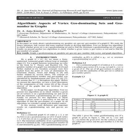 Algorithmic Aspects of Vertex Geo-dominating Sets and Geonumber in Graphs