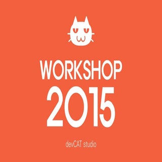 김동건, 게임팅커가 되자, 2015년 데브캣 스튜디오 워크샵