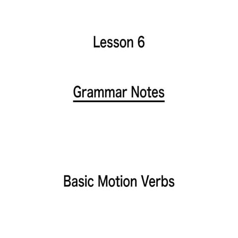 JBP-1 / Lesson 6 grammar 2