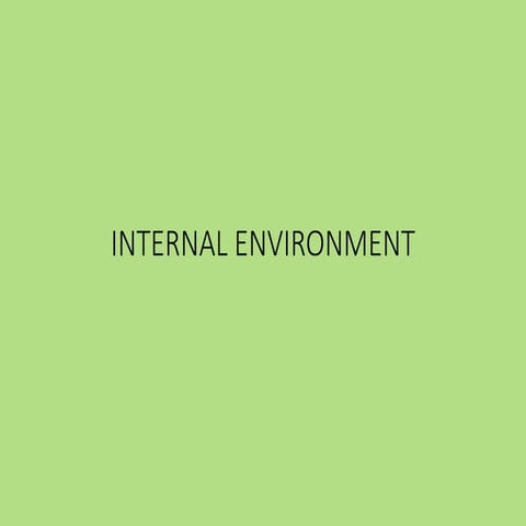 L 6 internal environment