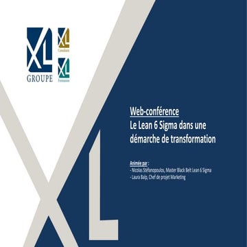 Le Lean 6 Sigma dans une démarche de transformation | PDF