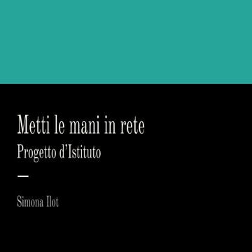 Metti le mani in rete