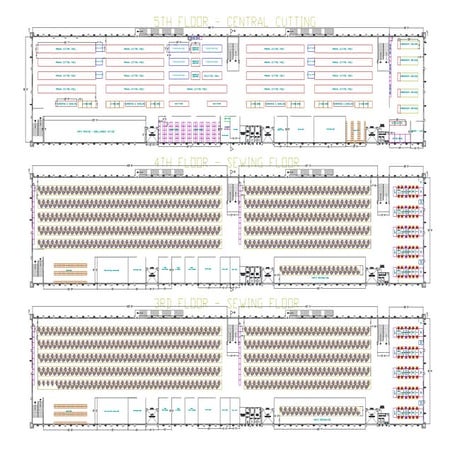 Factory Layout 1500 m/c Option 2 | PDF