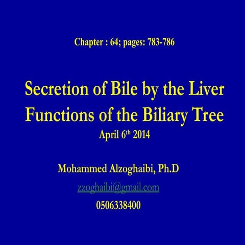 L8 & L9- Bile salt & Enterohepatic circulation.ppt