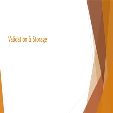 Comprehensive Guide to Regular Expressions, Validation, and Web Storage ...