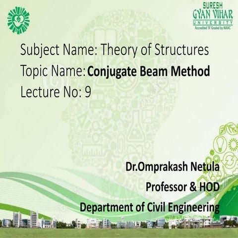 L9  conjugate beam method