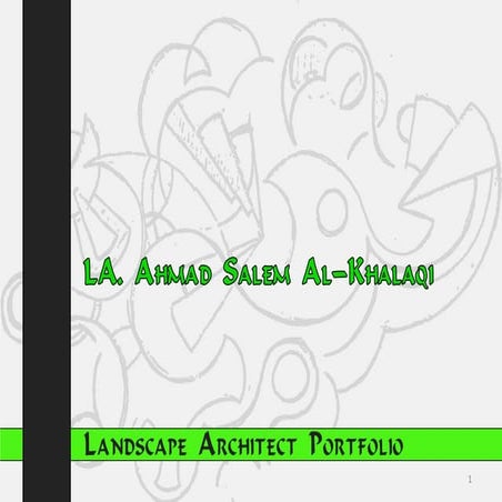 Landscape Architect portfolio