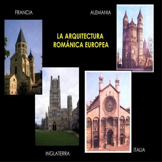 La Arquitectura Románica Europea 