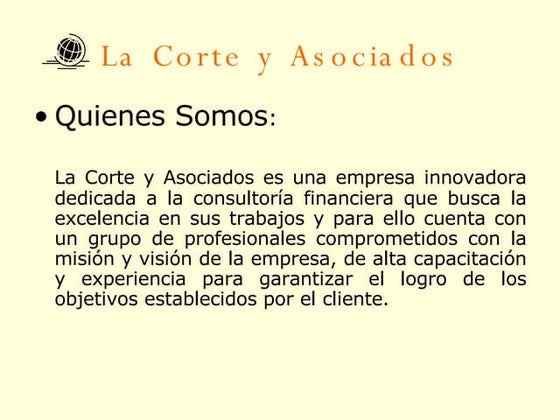 La Corte Y Asociados 