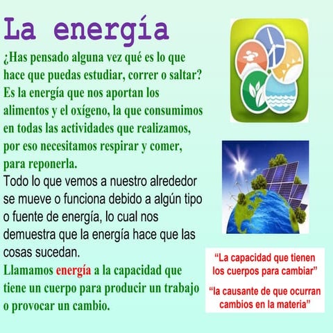 La energia
