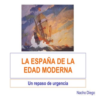 La EspañA De La Edad Moderna