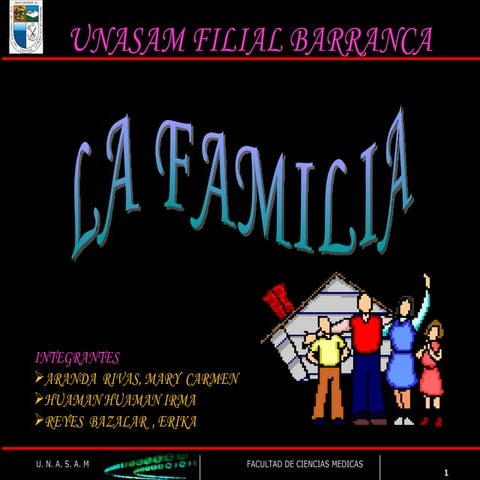 La Familia. Tipos, Funciones Y Roles De Genero