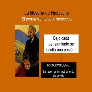 La filosofía de Nietzsche