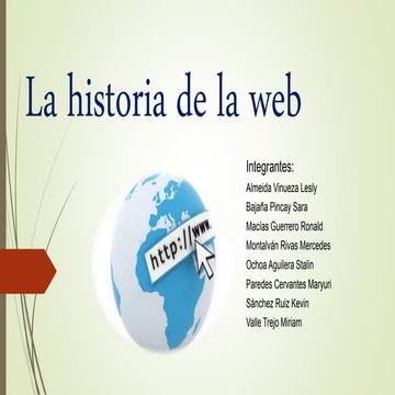 Concepto de web | PPTX
