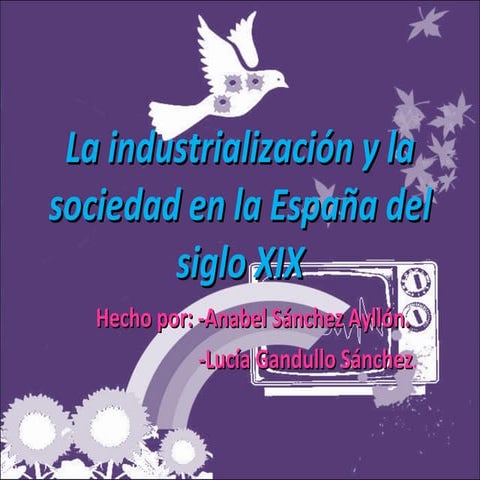 La industrialización de la España del siglo XIX