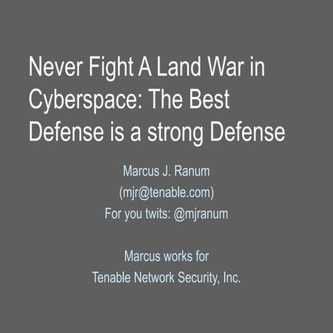 La issa-2015-cyberwar-ranum