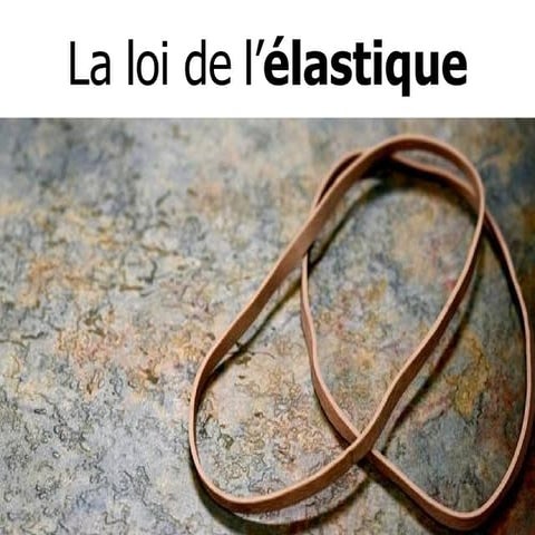 La loi de l’elastique