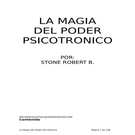 La magia-del-poder-psicotronico - robert stone