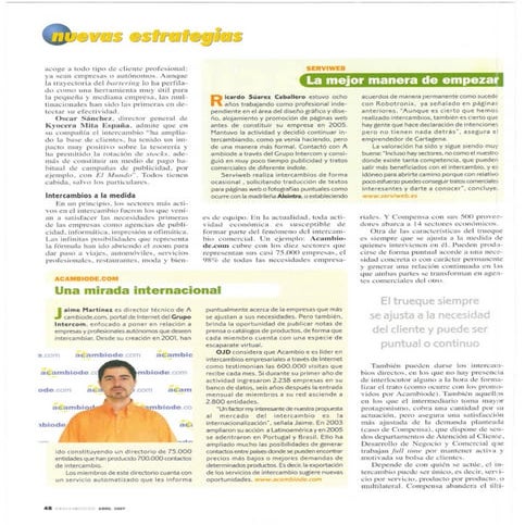 La mejor manera de empezar - nota de prensa