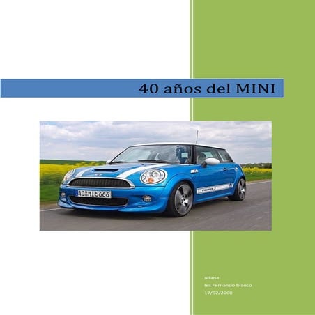 La Mini Historia De La Mini