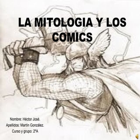 La mitología y los cómics