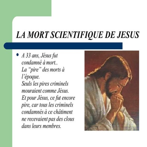 La mort de Jesus | PPS