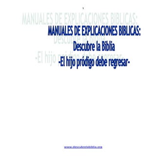 La Parabola del Hijo Prodigo