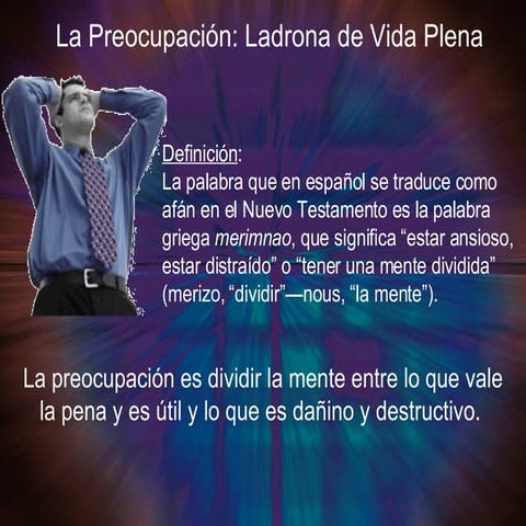 La Preocupación | PPT