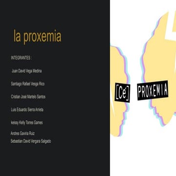 La proxemica | PDF