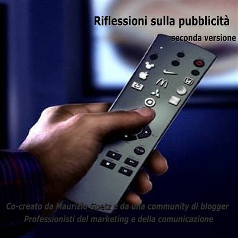 La riflessione sulla pubblicità continua