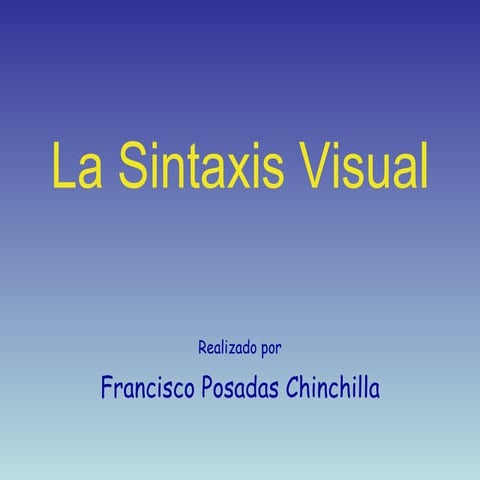 La sintaxis-visual266