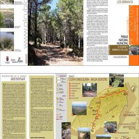 La Solana y Barranco  de Lucía