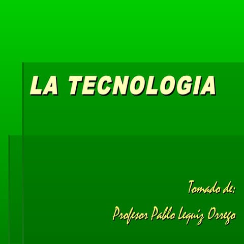 La tecnologia1