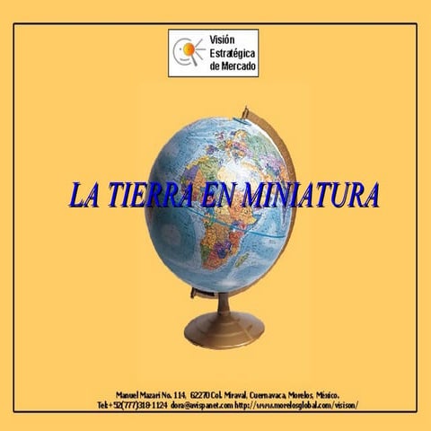 la tierra en miniatura