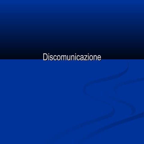 comunicazione | PPT