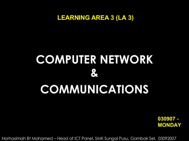 La3 Computer Network
